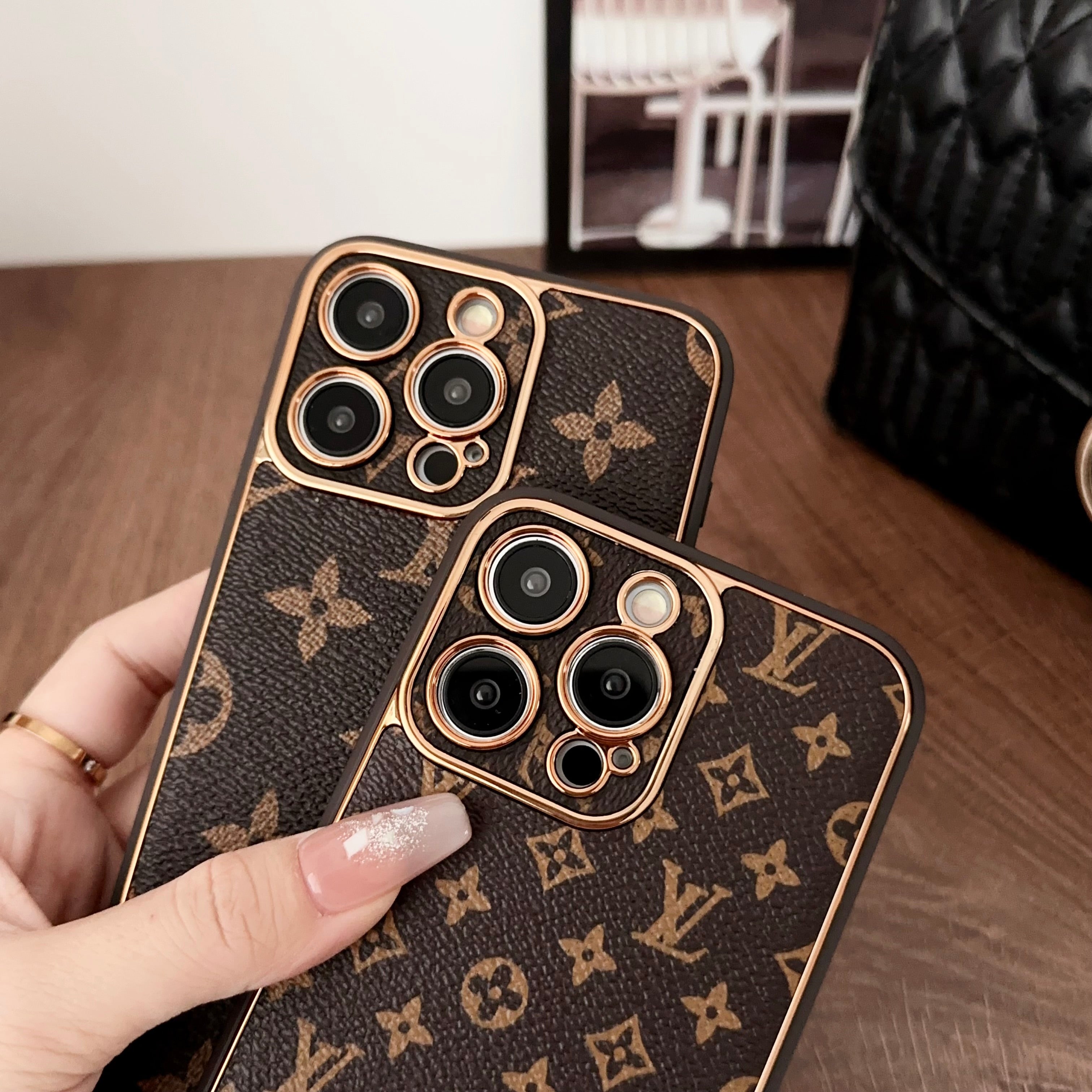 Vintage Embossed Letter Case
