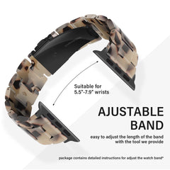 Ink White Resin Band