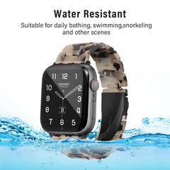 Ink White Resin Band