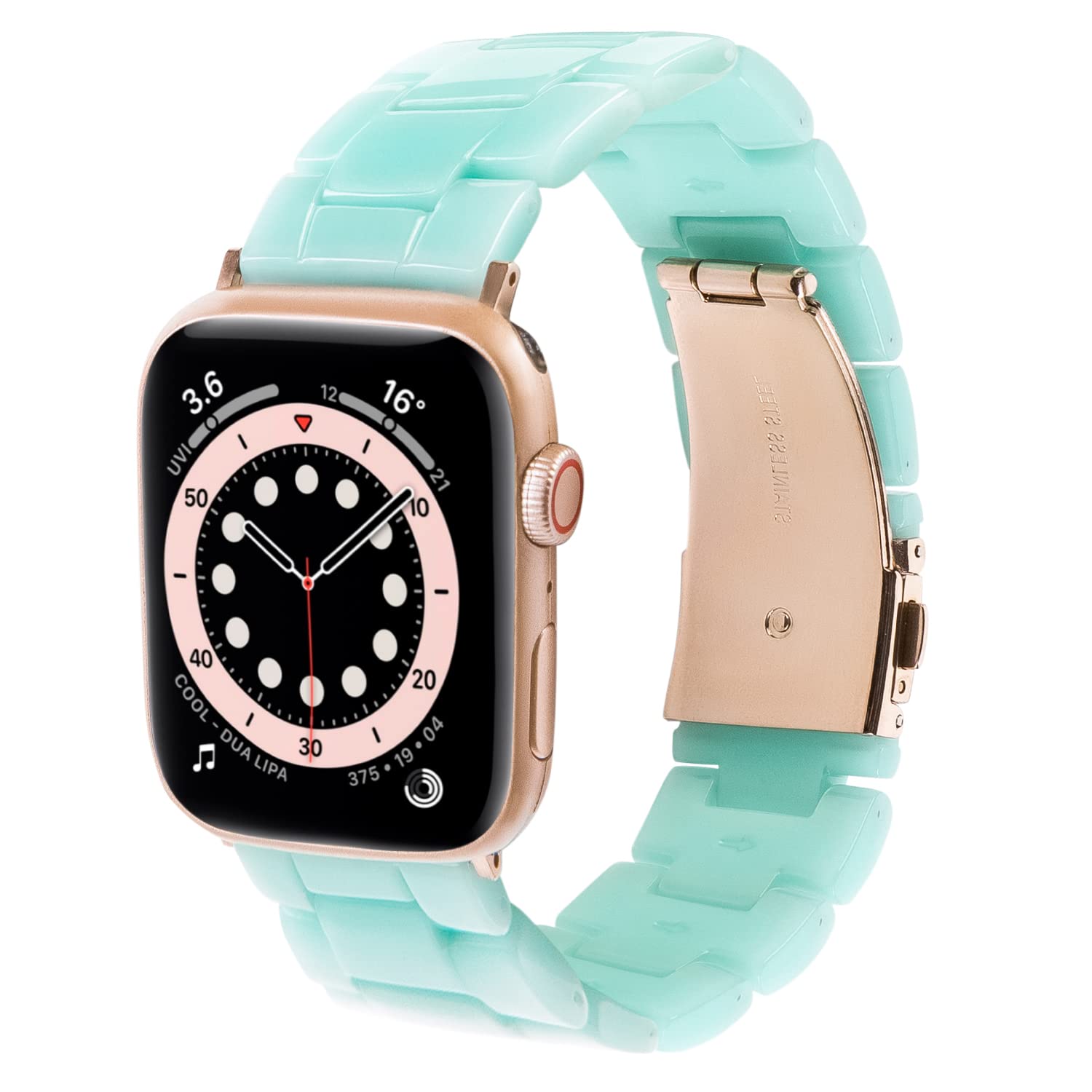Jade Green Resin Band