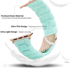 Jade Green Resin Band