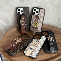 Adjustable Hand Strap Kickstand Case
