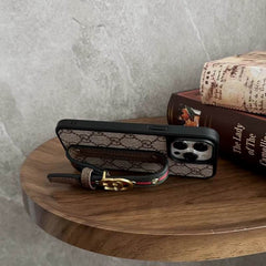 Adjustable Hand Strap Kickstand Case