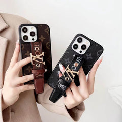 Adjustable Hand Strap Kickstand Case