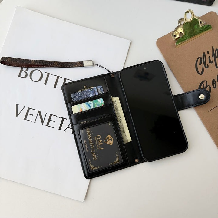 Luxury Leather Wallet Case