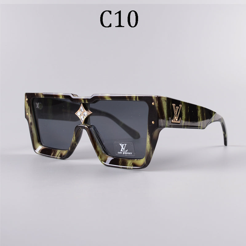 2025 new square frame unisex sunglasses 1486