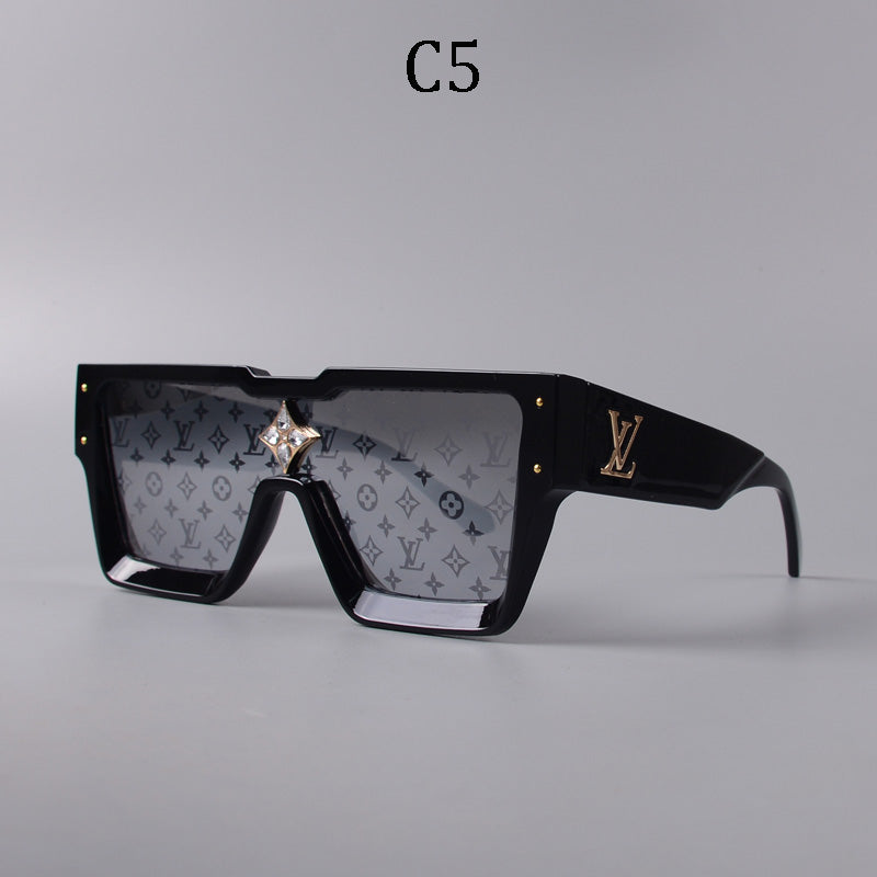 2025 new square frame unisex sunglasses 1486