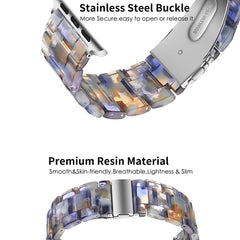 Ocean Blue Resin Band