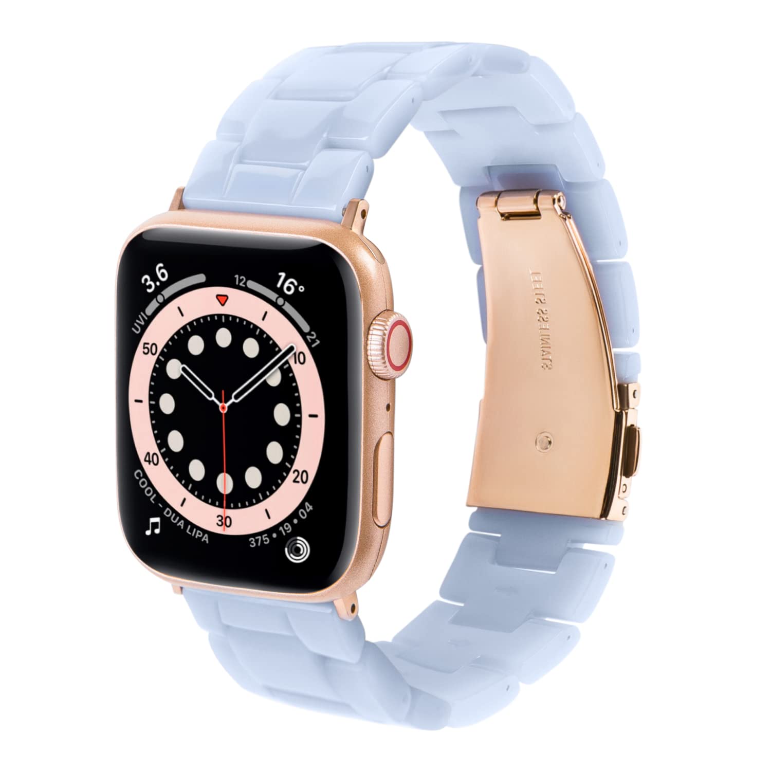 Pearl Blue Resin Band