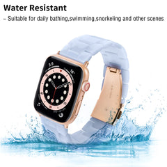 Pearl Blue Resin Band
