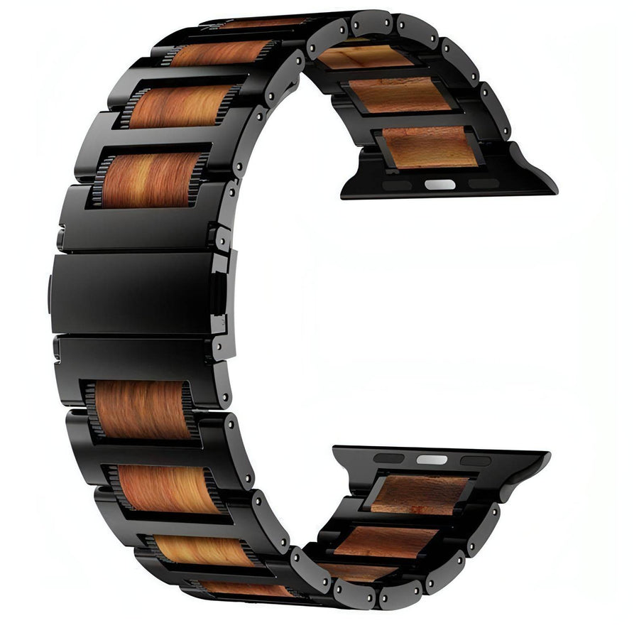 PHILOS WOODEN STAINLESS BAND