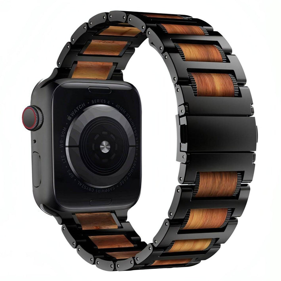 PHILOS WOODEN STAINLESS BAND