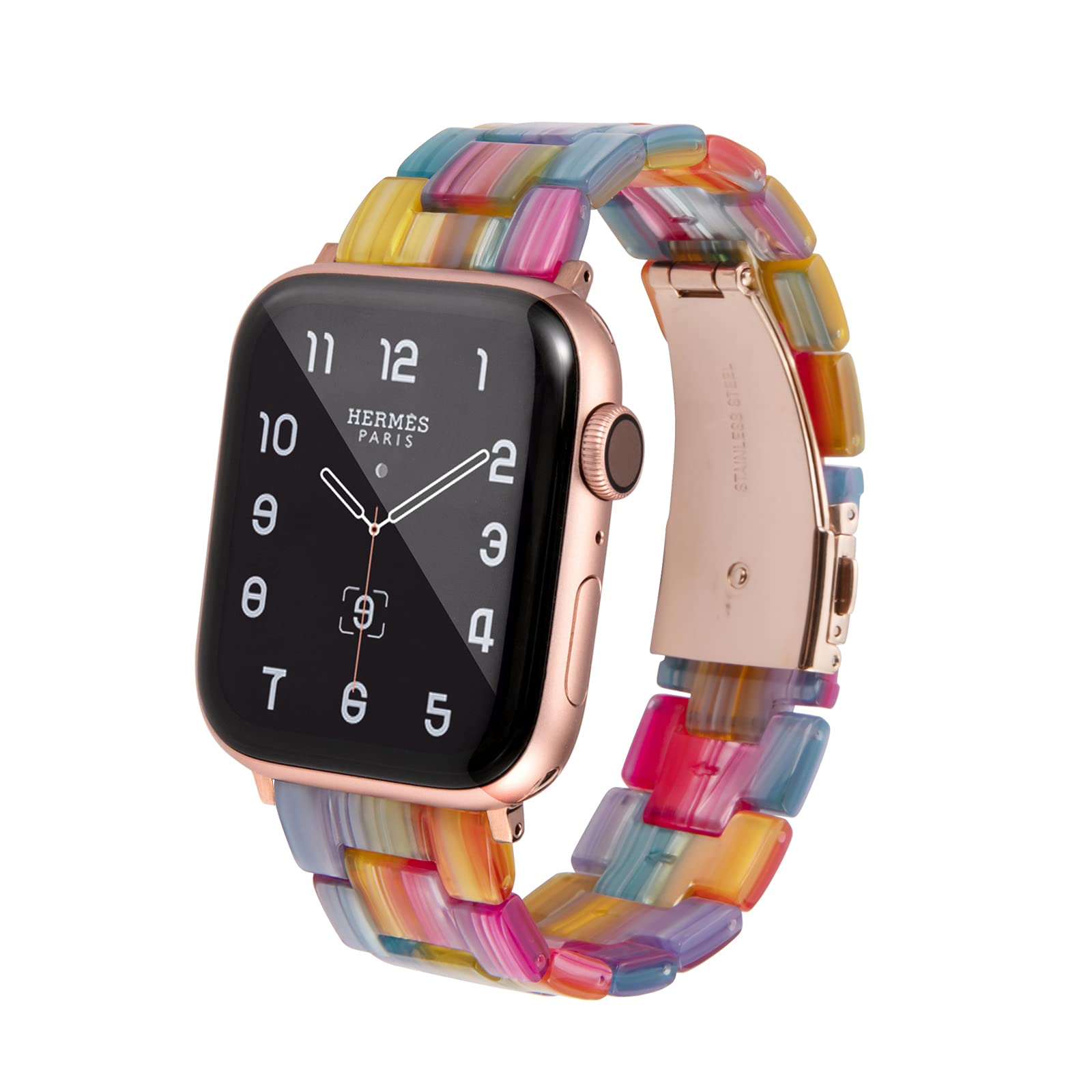 Rainbow Resin Band