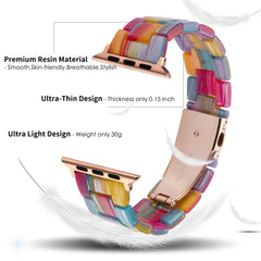 Rainbow Resin Band