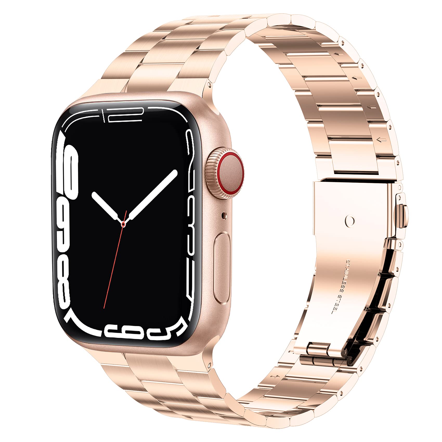 Pink Stainless Steel Bands