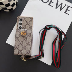 Luxury Embossed Leather Coin Purse Fold Case