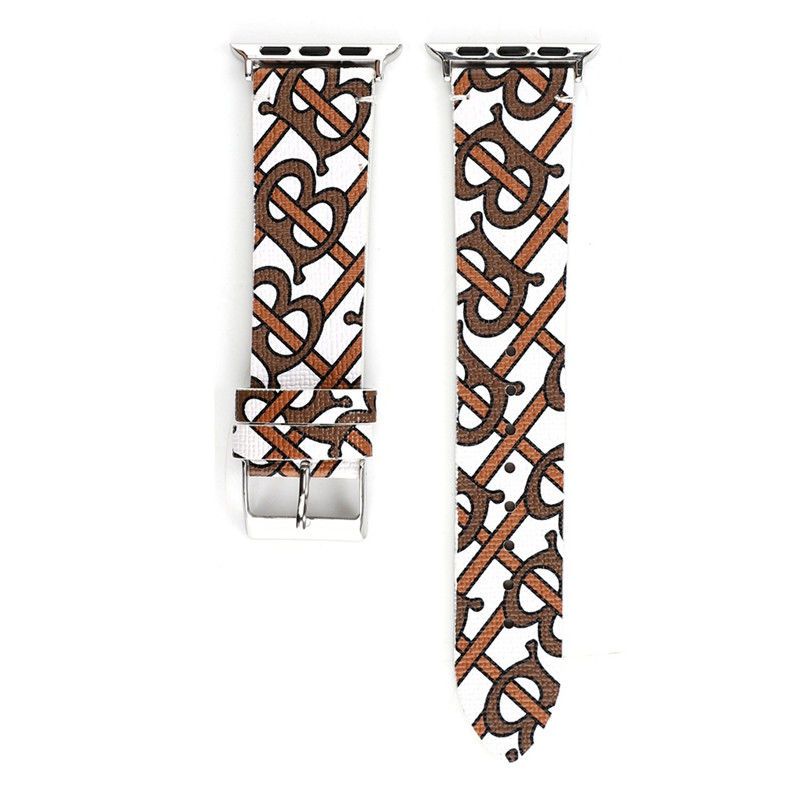 Leather Vintage Embossed Apple Watch Band