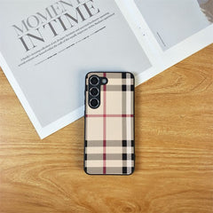 Retro Striped Plaid Samsung Galaxy Case