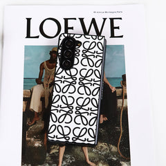 Retro Embossed Leather Fold Case