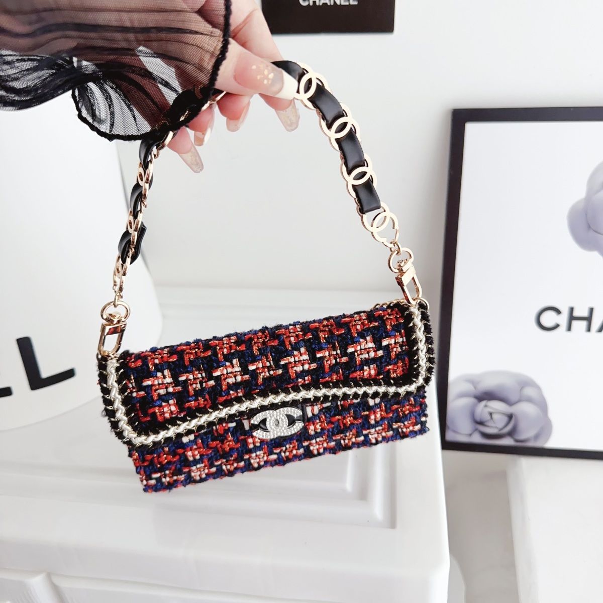Fashion Elegant Bag Lanyard Case