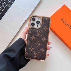Luxury Electroplated Soft Leather Case