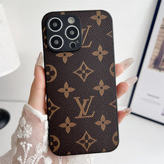 Classic Printed Leather All-Inclusive Case