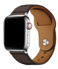 Daek Brown Leather Watchband