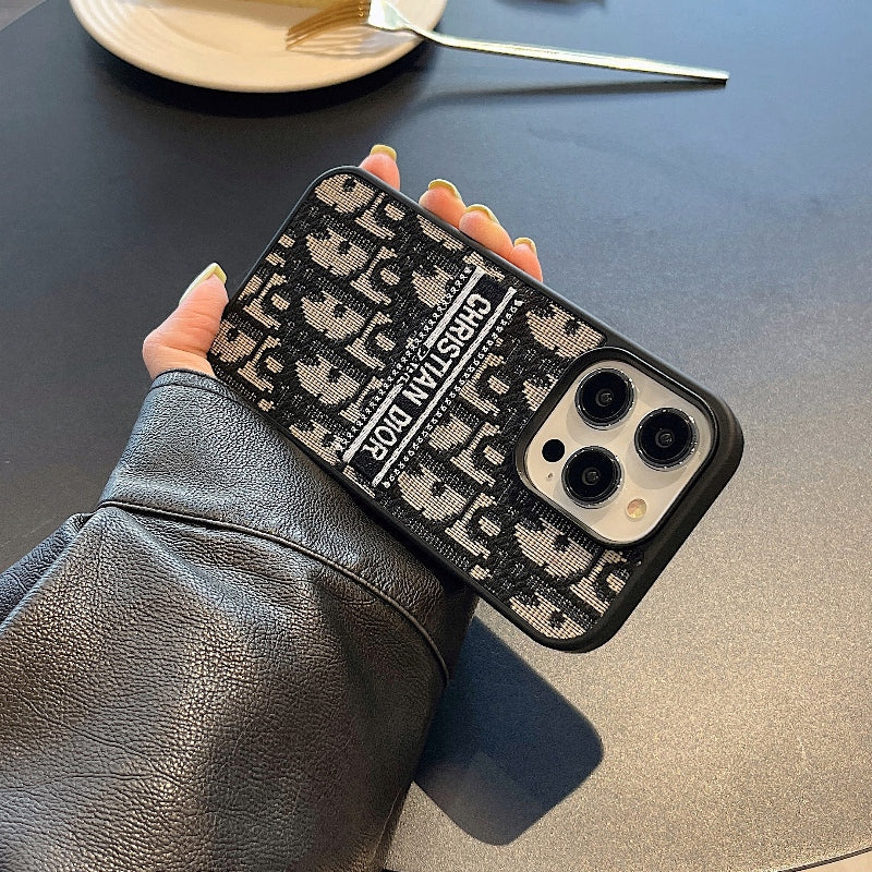 Retro Embossed Canvas Case