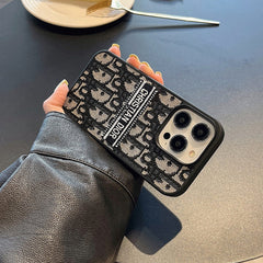 Retro Embossed Canvas Case