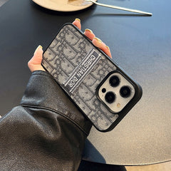 Retro Embossed Canvas Case