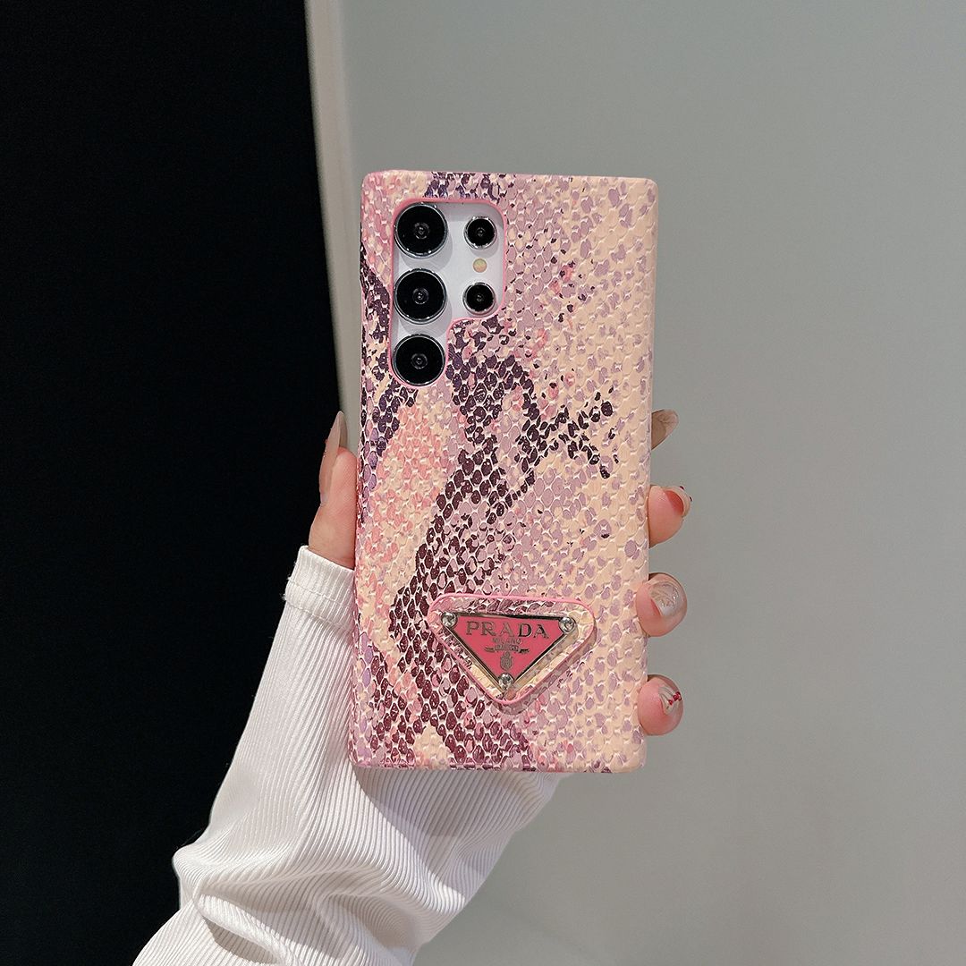 Laser Snake Pattern Triangle Logo Samsung Galaxy Case