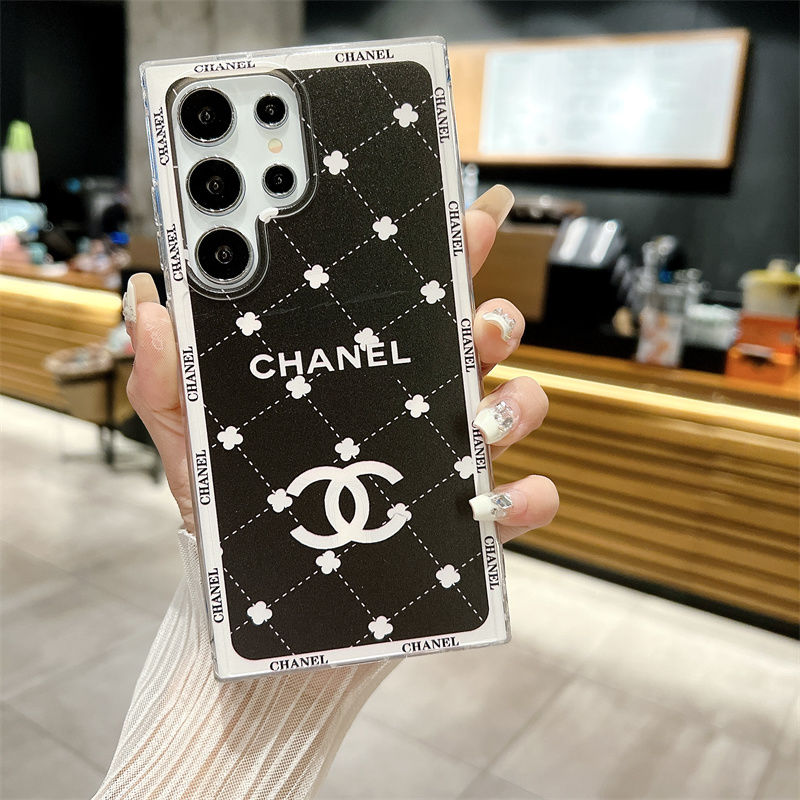 Fashion Camellia Magnetic Bracket Samsung Case