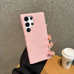 Leather Printed Samsung Case