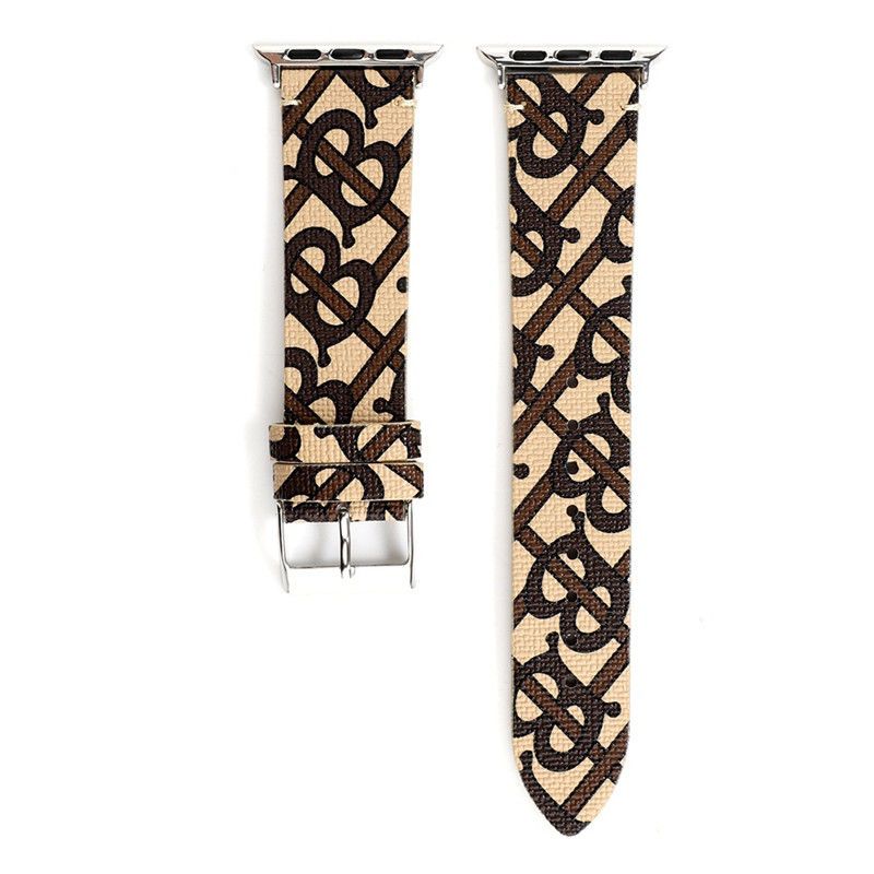Leather Vintage Embossed Apple Watch Band