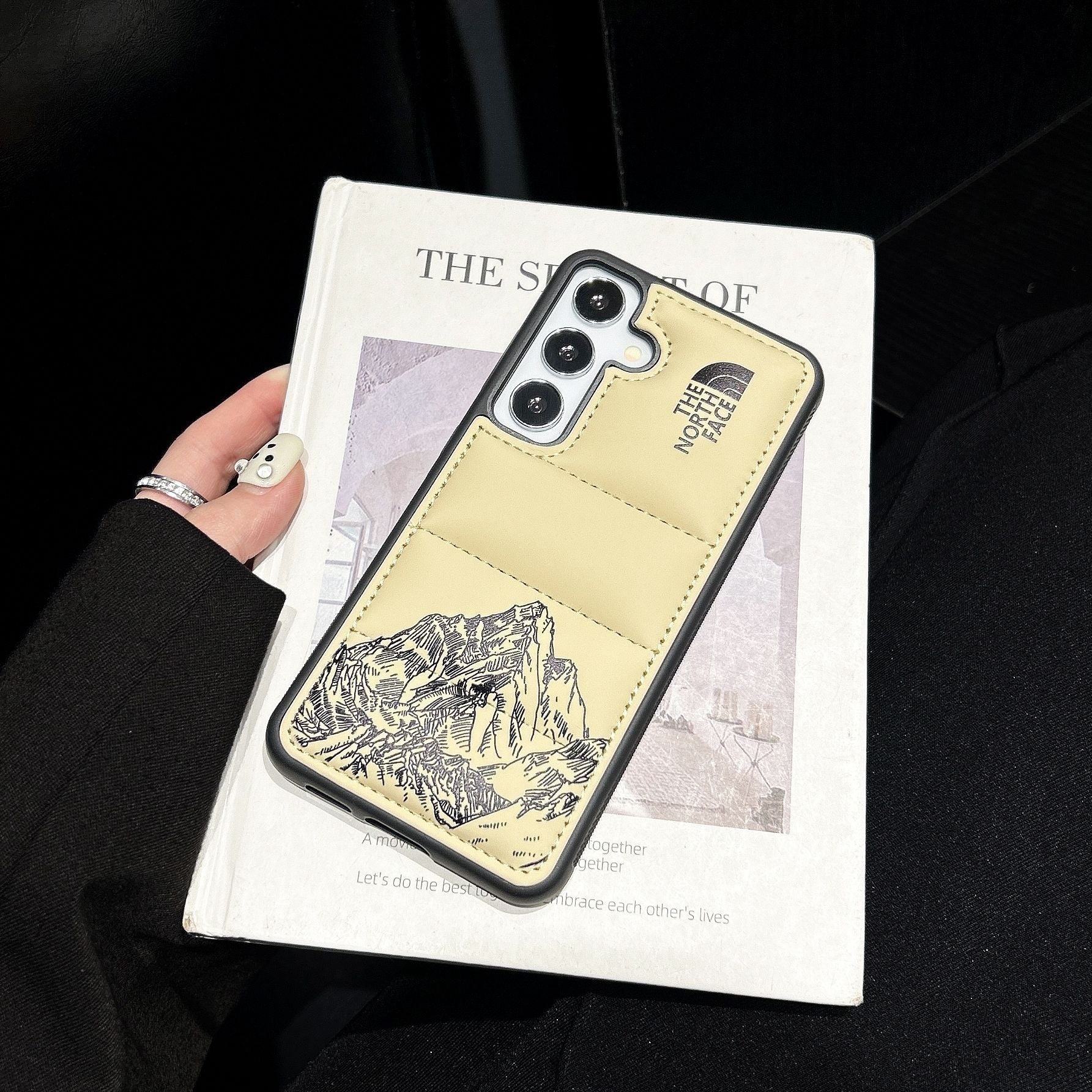 Soft Air Cushion Snow Mountain Samsung Case