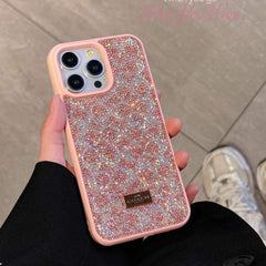 Luxury Sparkling C Print Diamond Case