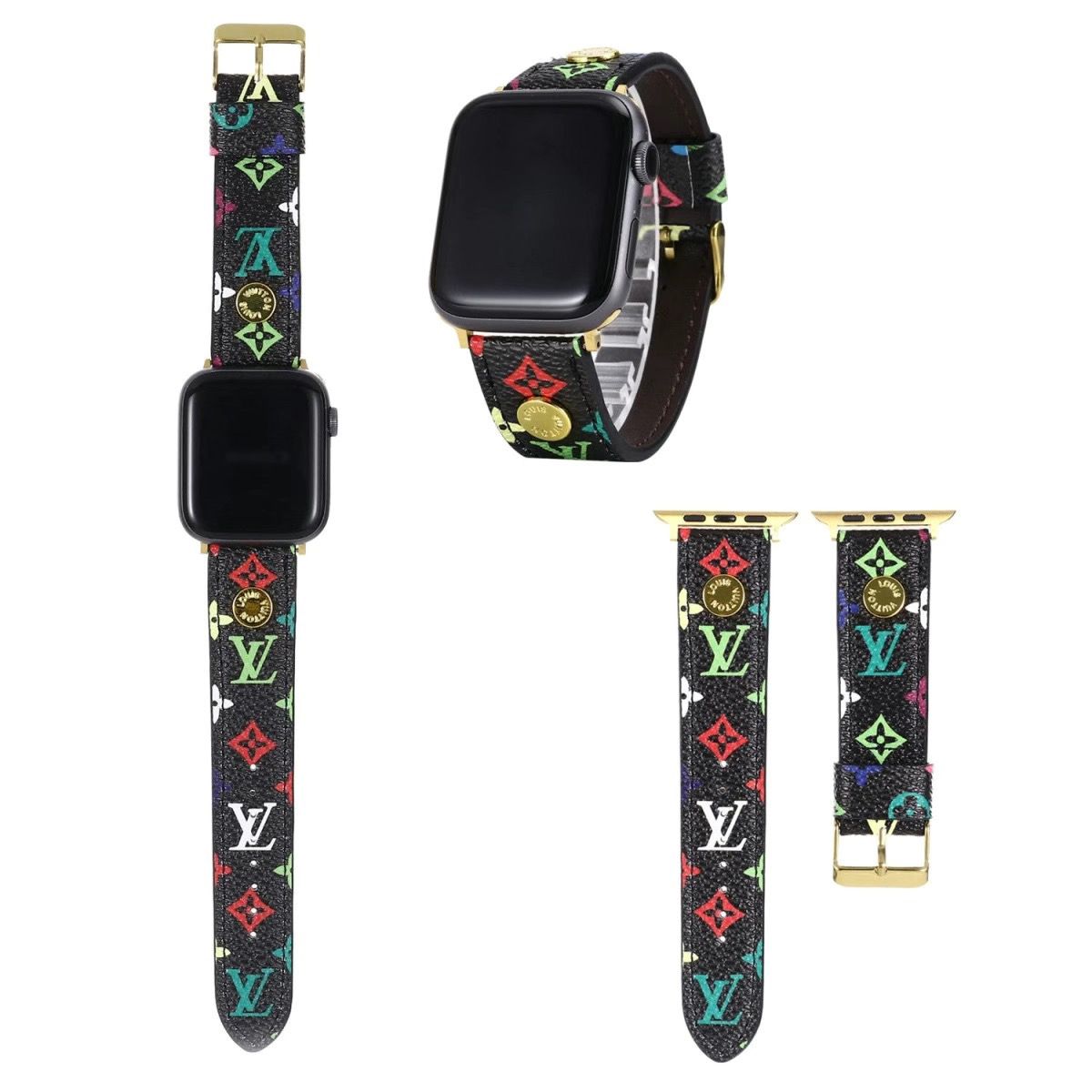 Classic Leather Buckle Apple Watch Band