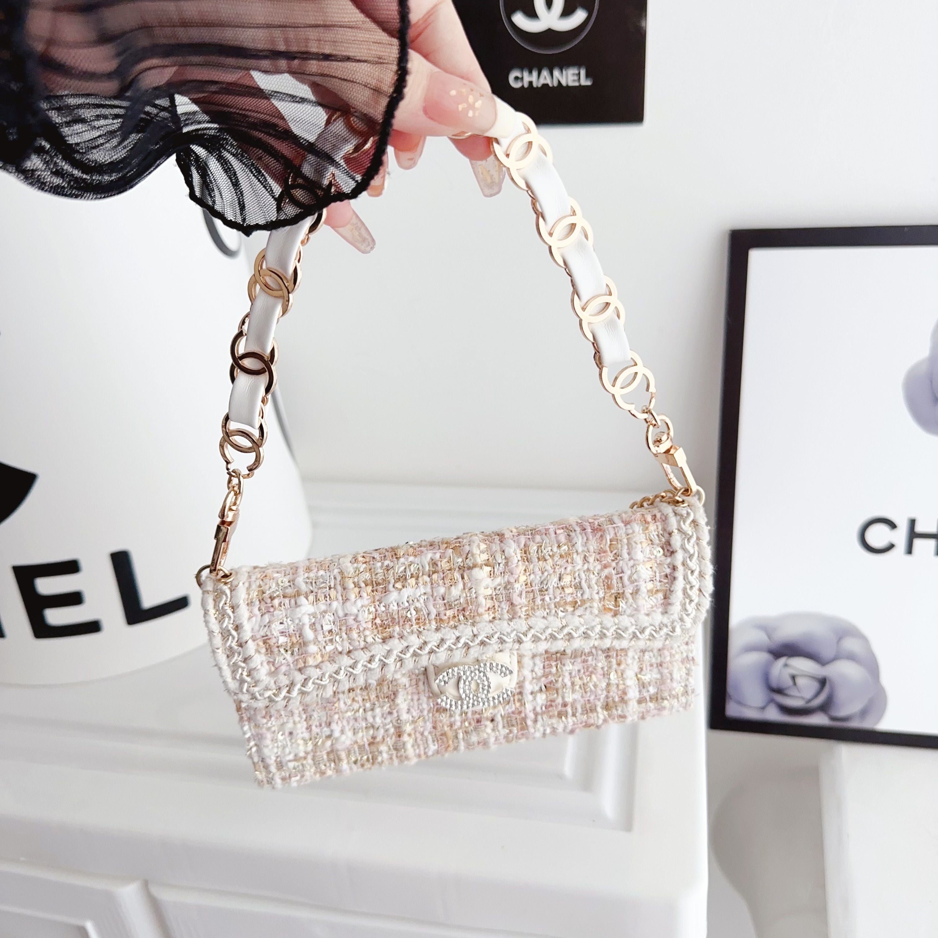 Fashion Elegant Bag Lanyard Case