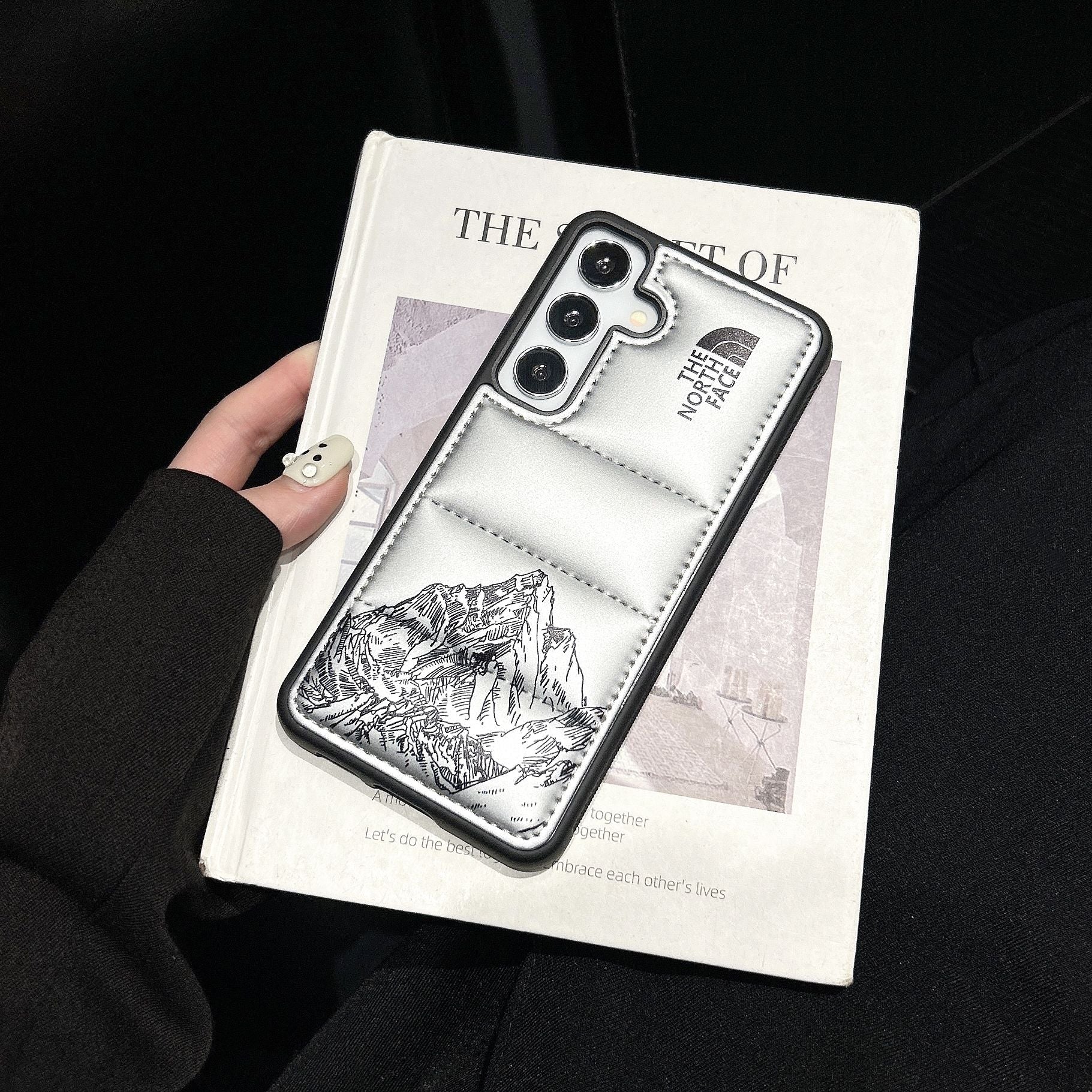 Soft Air Cushion Snow Mountain Samsung Case