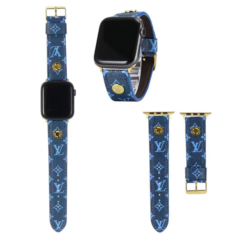 Classic Leather Buckle Apple Watch Band