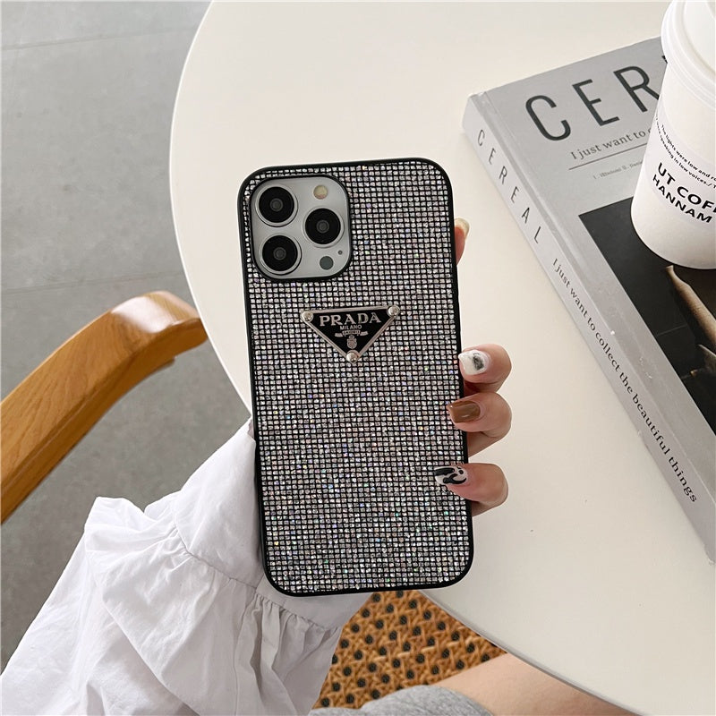 Sparkling Diamond Triangle Case