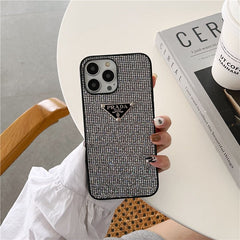 Sparkling Diamond Triangle Case