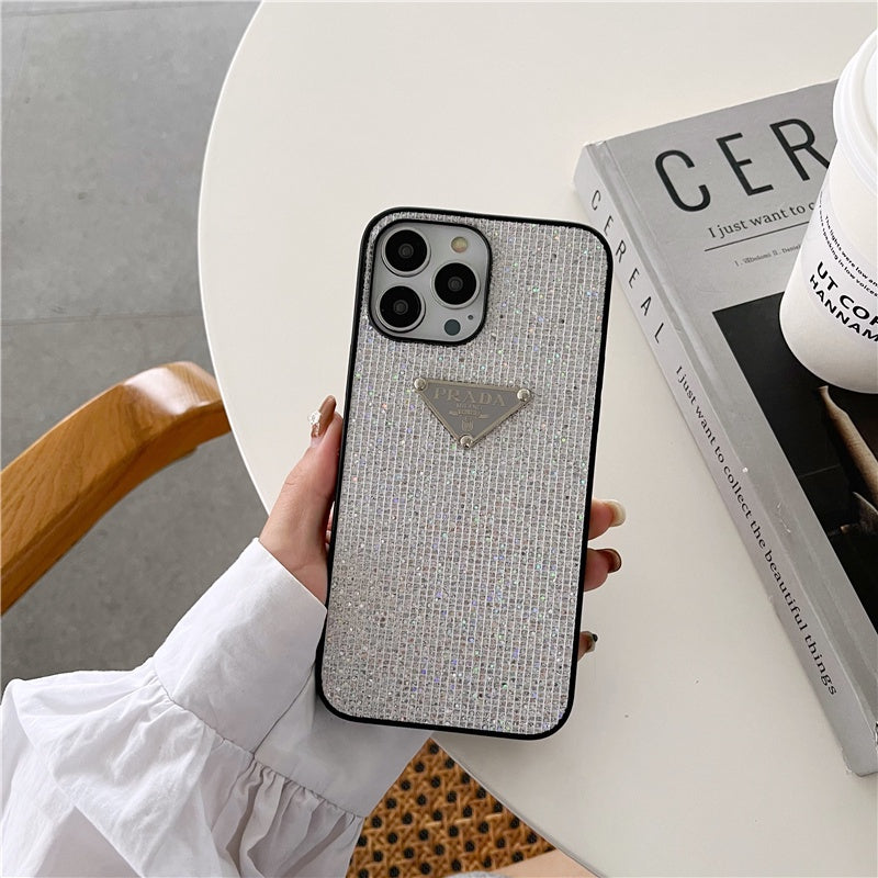 Sparkling Diamond Triangle Case
