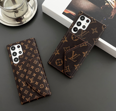 Leather Wallet Card Samsung Galaxy Case