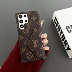 Leather Wallet Card Samsung Galaxy Case