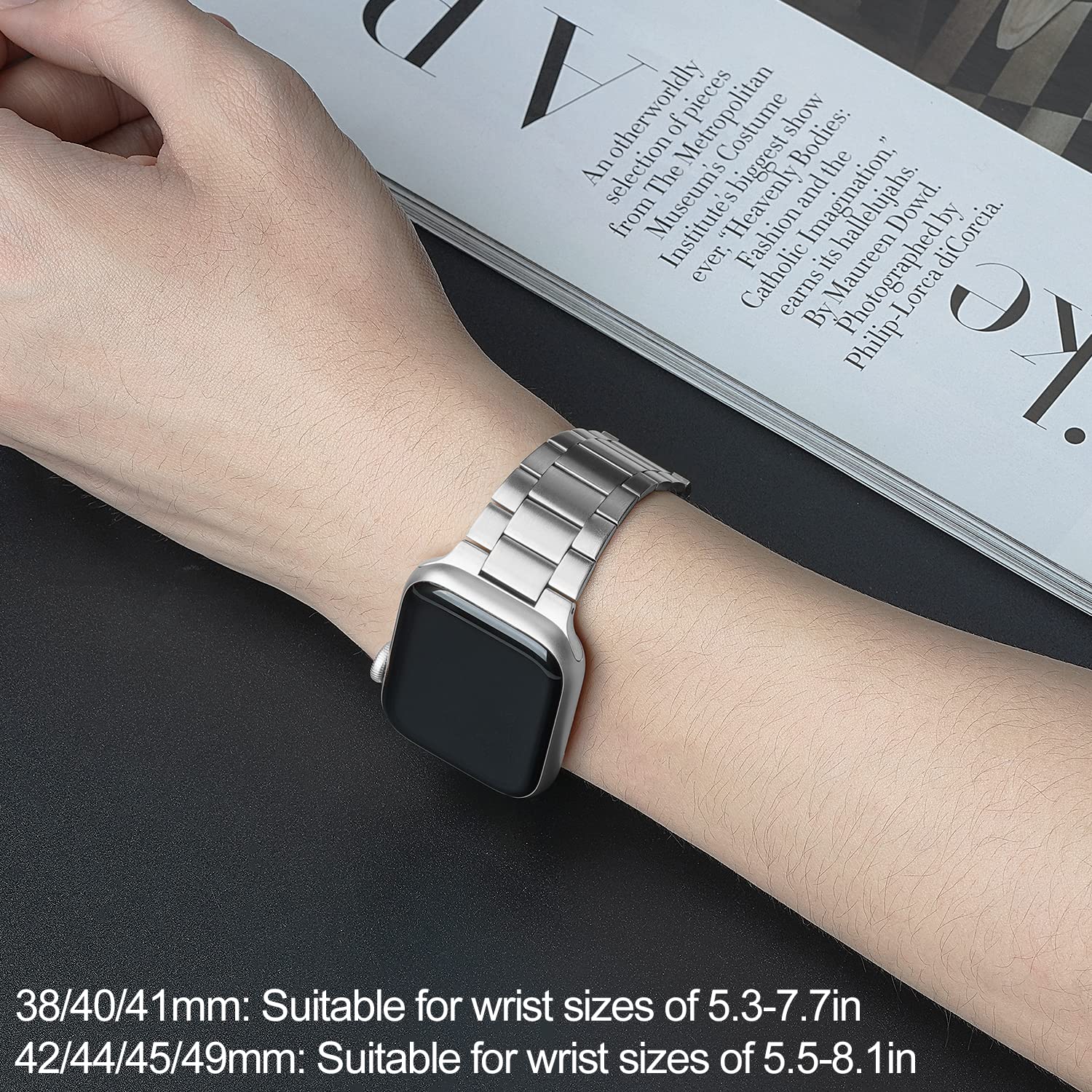 Silver Stainless Steel Bands