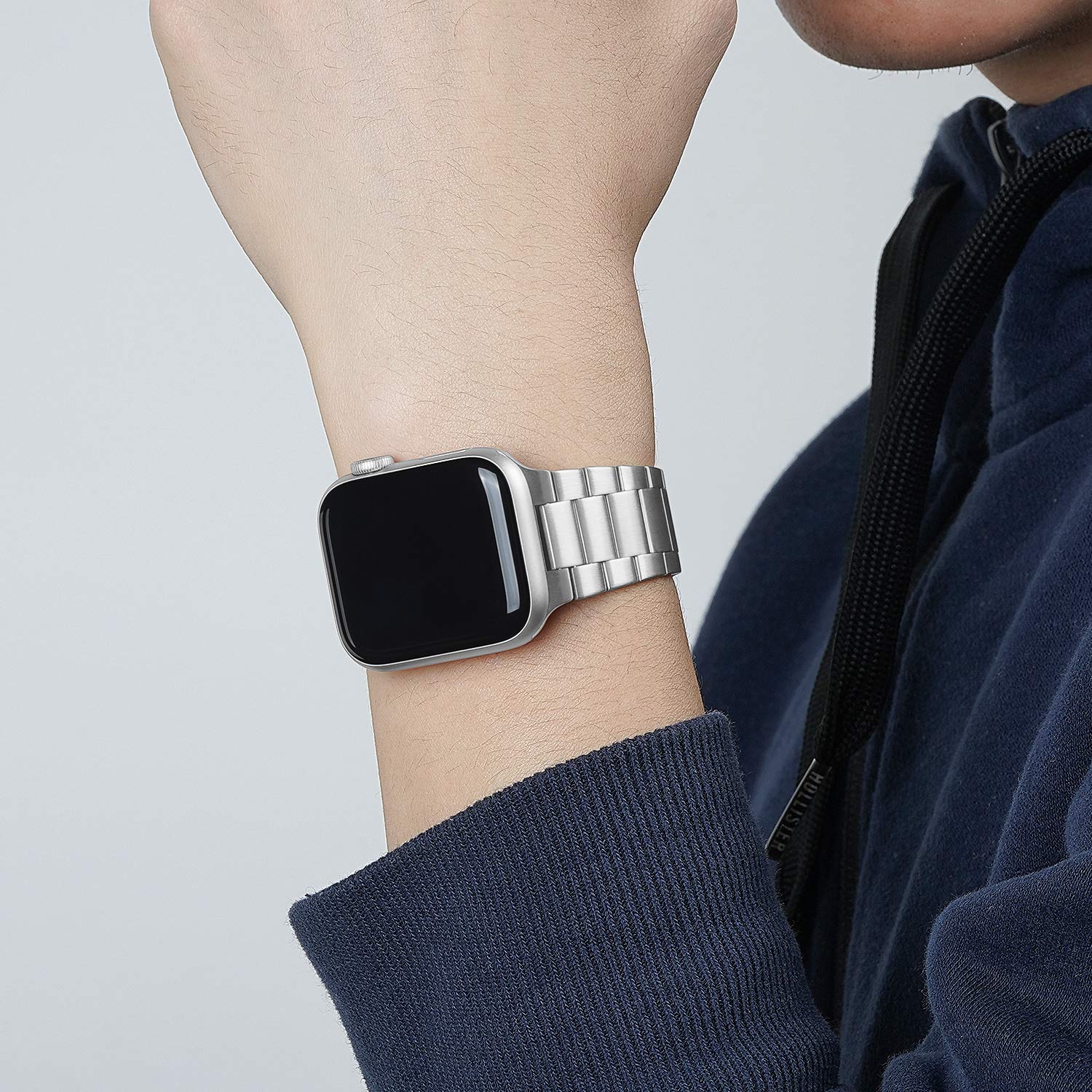 Silver Stainless Steel Bands