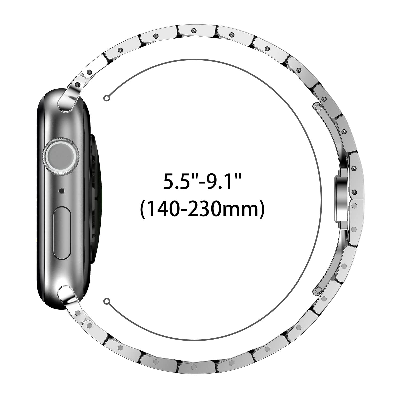 Silver Stainless Steel Band