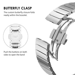 Silver Link Stainless Steel Band