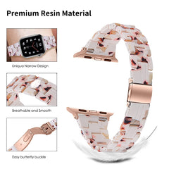 Nougat White Resin Band